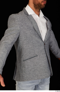 Larry Steel business dressed grey suit jacket upper body 0008.jpg